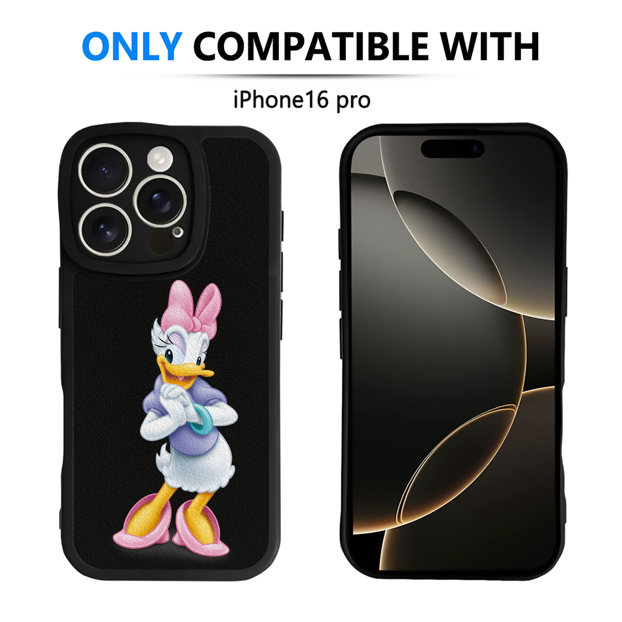（画像用） ミッキーマウス Mickey Mouse 【iPhone 16シリーズ対応】シリコンスマホケース（レザー調） 材質：シリコン